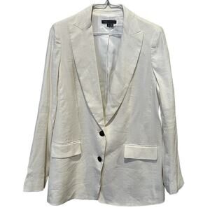 Vince Linen Blend Jacket Size 6